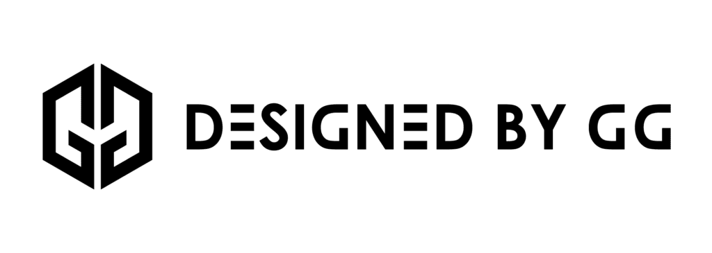 Logo de l'un de nos clients e-commerce : Designed By GG
