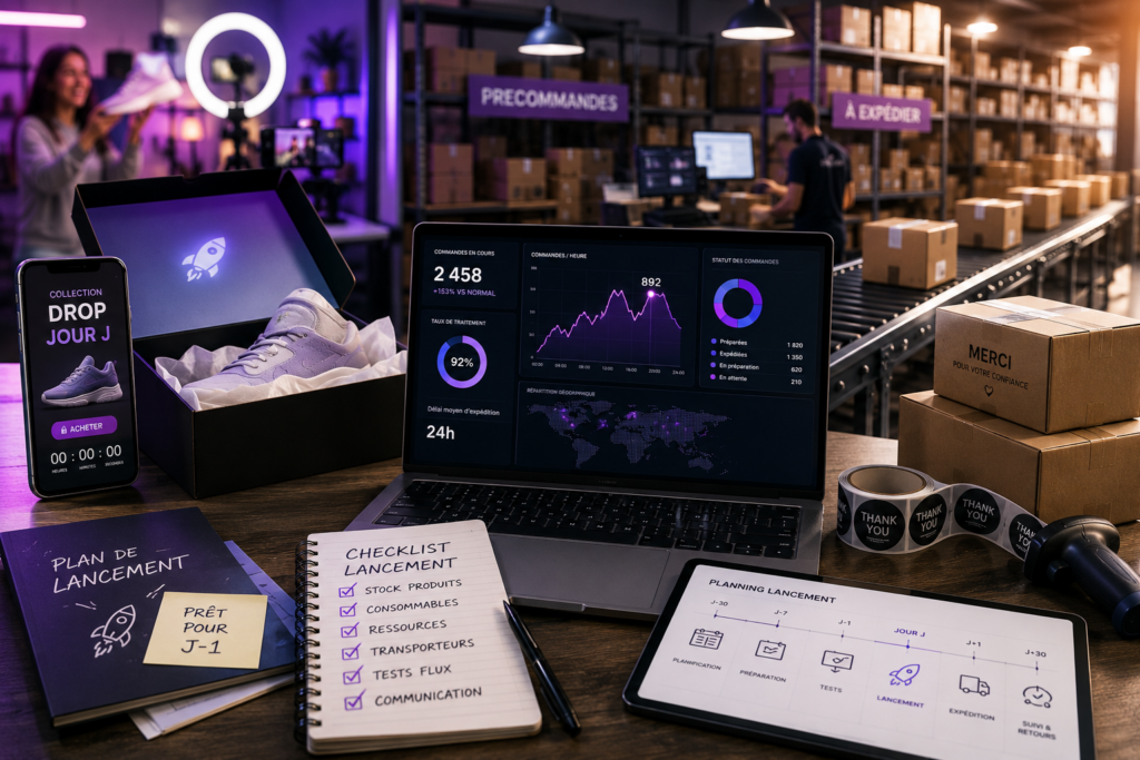 Lancement produit et précommande : comment préparer sa logistique e-commerce