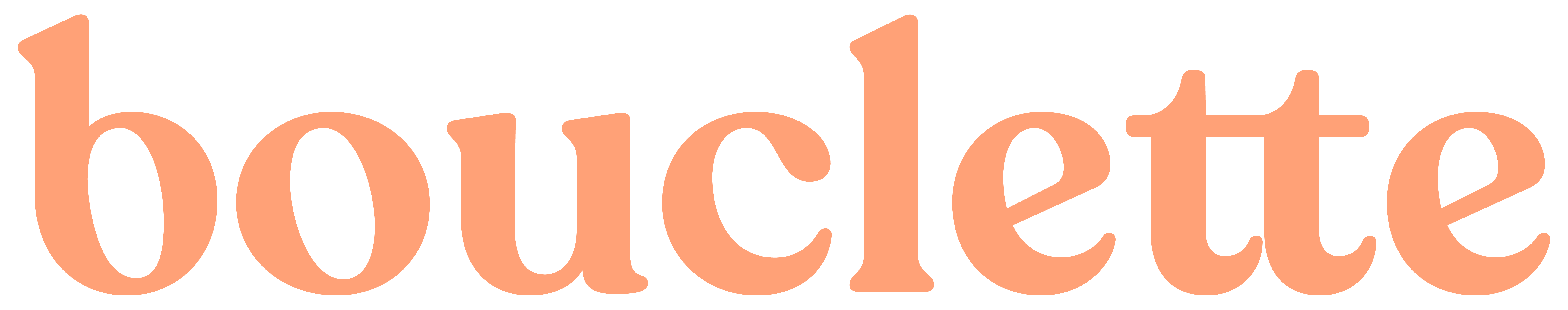 Logo de l'un de nos clients e-commerce : Bouclette