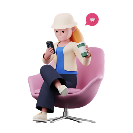 Shopping sur un marque e-commerce